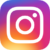 Logo Instagram en couleur rose bleu et orange